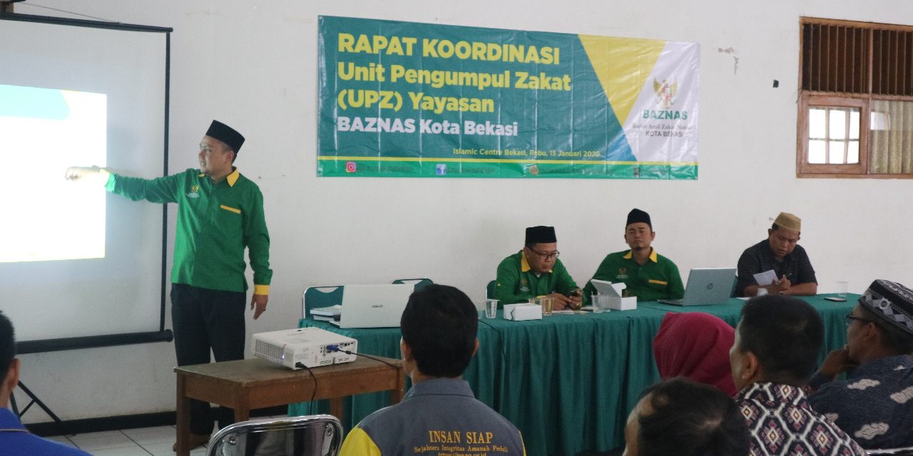 Rakor UPZ Yayasan se-Kota Bekasi