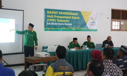 Rakor UPZ Yayasan se-Kota Bekasi